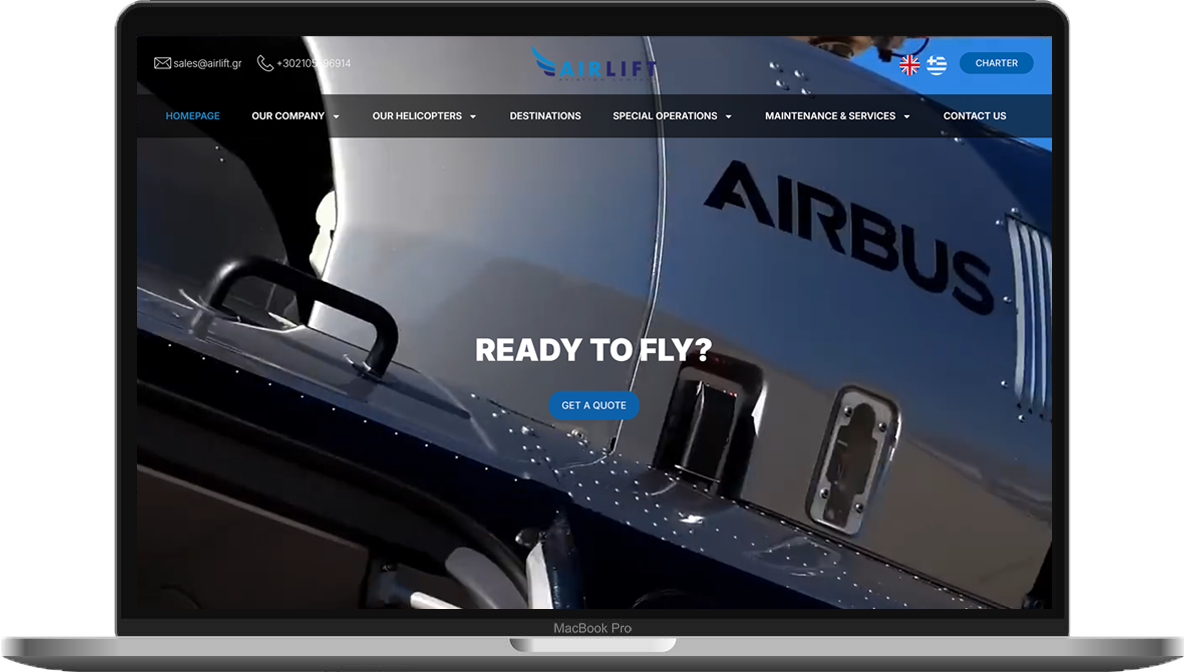 Airlift laptop