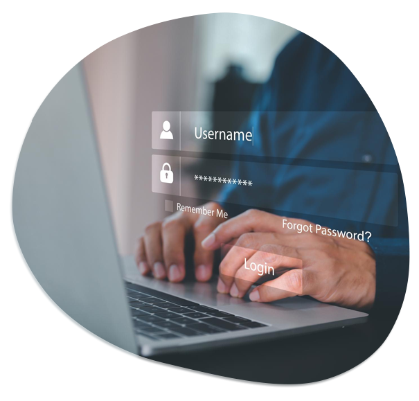 login-shape Login shape