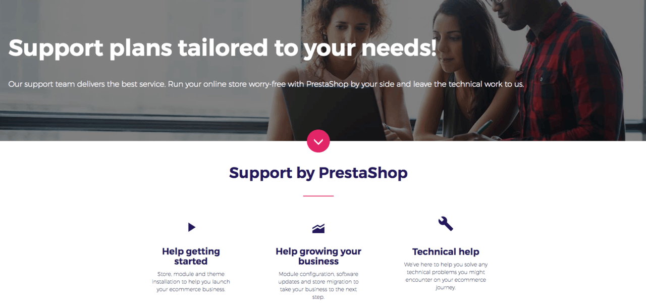 prestashop-support-plans PrestaShop πακέτα υποστήριξης WooCommerce Vs PrestaShop